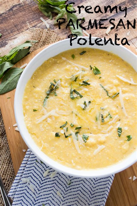 Continue stirring as the mixture thickens, 2 to 3 minutes. Creamy Parmesan Polenta - Fashionable Foods