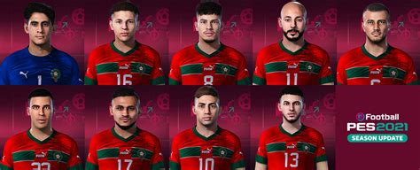 Pes 2021 Morocco Qatar World Cup Facepack