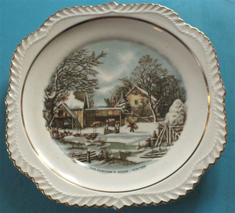 A Collectors Guide For Currier And Ives Dinnerware Currier And Ives