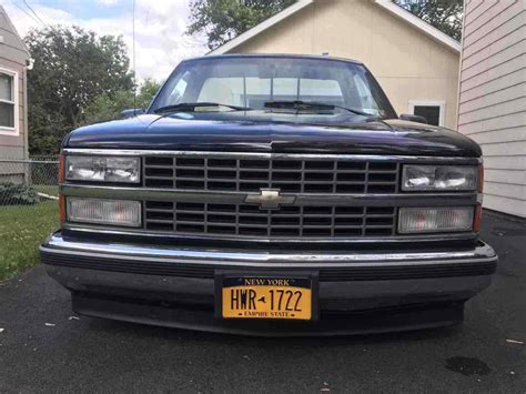 1990 Chevrolet C1500 Pickup Black Rwd Automatic C1500 For Sale Photos Technical Specifications