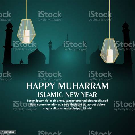 Selamat Muharram Latar Belakang Tahun Baru Islam Dengan Lentera Kristal