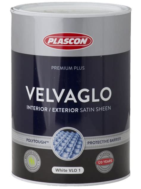 Plascon Velvaglo Solvent Based White Paintlab