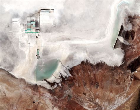 Satellite Spots Bolivian Salt Plain From Space Space