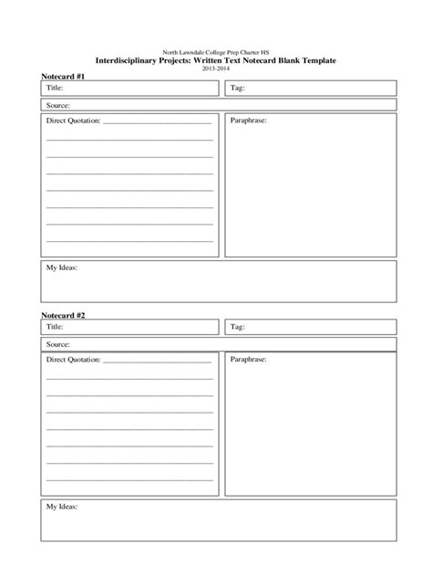 Note Cards Template 26 Free Templates In Pdf Word Excel Download