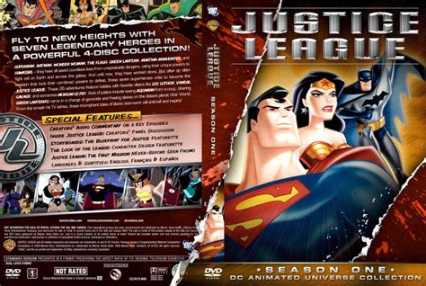 Dc Animated Justice League Season 1 Tv Dvd Custom Covers Dc