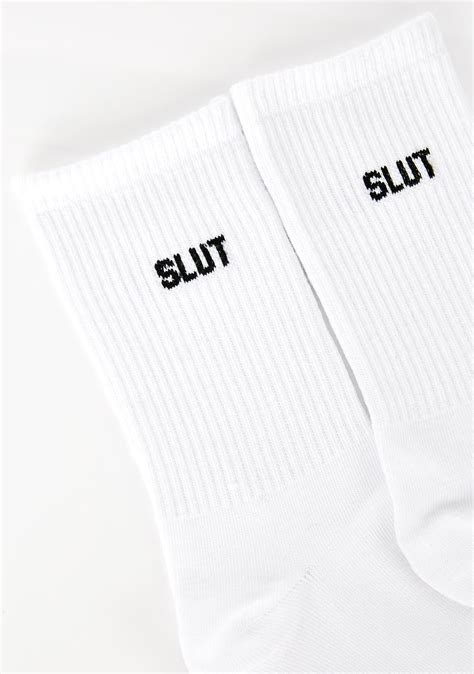 Slut Crew Socks Dolls Kill