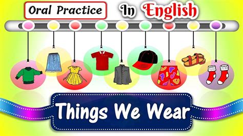 Things We Wear Dresses Name In English Things We Wear For Kids