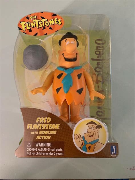 Hanna Barbera The Flintstones Fred Flintstone With Bowling Action