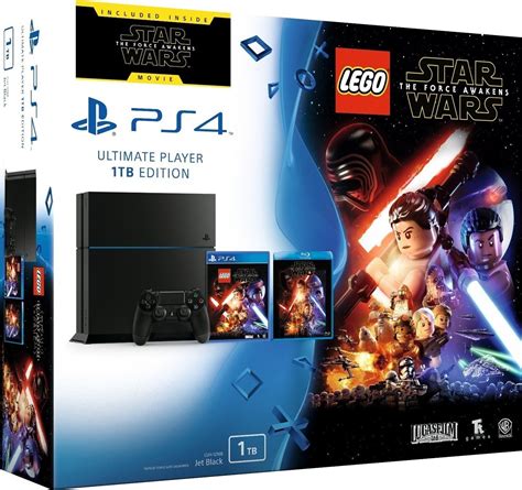 Sony Playstation 4 Ps4 C Chassis 1tb And Lego Star Wars The Force