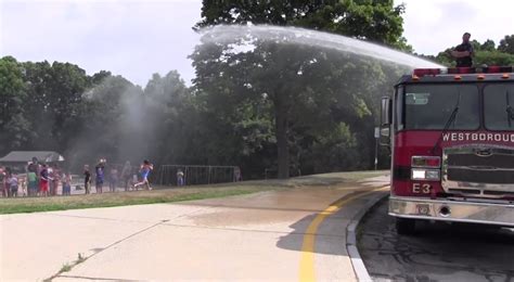 Westborough Fire Dept Cools Down Campers Westborough TV