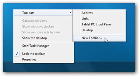 Add The Quick Launch Bar To The Taskbar In Windows 7 Tips General News