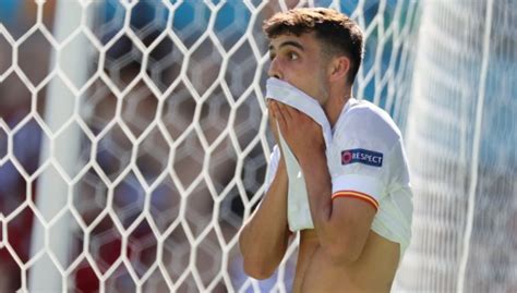Watch Spain Star Pedri Scores Bizarre Own Goal In Euro 2020 Game V