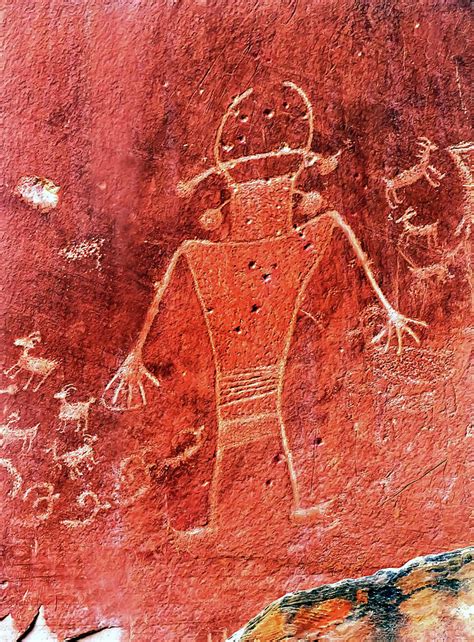 Native American Fremont Petroglyphs Photograph By William Perry Pixels