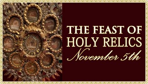 Carissimi Todays Mass Feast Of The Holy Relics The Old Roman