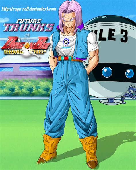Dbht Future Trunks By ~ruga Rell Fanart Manga Anime Digital Movies Tv Dragonball ©2012
