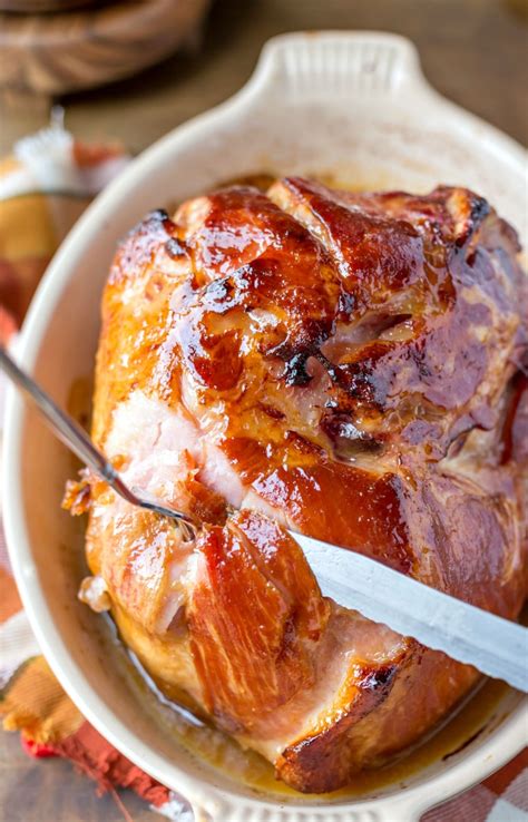 Maple Glazed Ham Recipe I Heart Eating