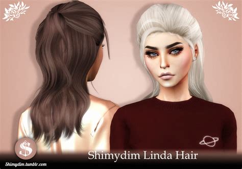 Shimydim Sims S4 Shimydim Linda Hair Naturals Unnaturals