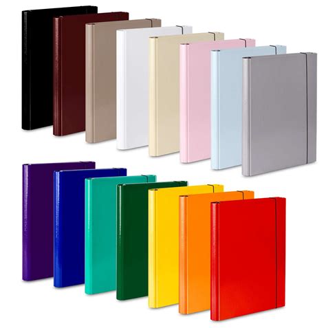 135 X A4 Document Folder Elastic Band Storage Files Foolscap Hard