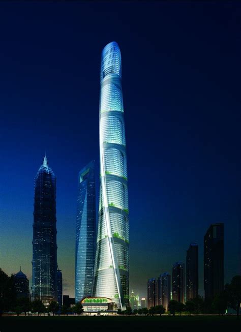 632 Meter Tall Shanghai Tower Ranks As Chinas Tallest Building