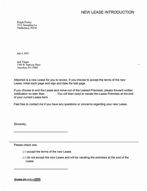 Sample Letter To Landlord For Repair Request