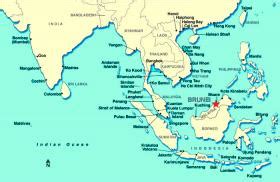 Where is Brunei on the map? Exact location of Brunei and ...