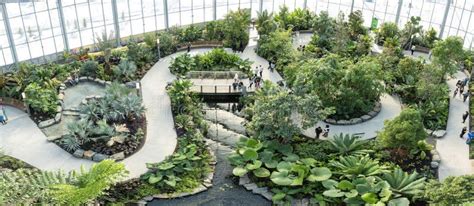 The Leaf Conservatory At Assiniboine Park In Winnipeg Manitoba Canada