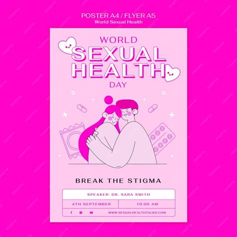 Free Psd Sexual Health Poster Template Design