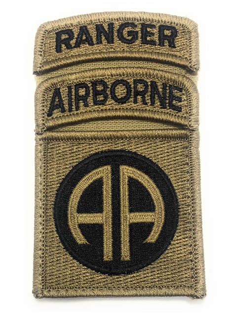 82nd Airborne Ocp Patch With Airborne Tab And Ranger Tab Sewn Together