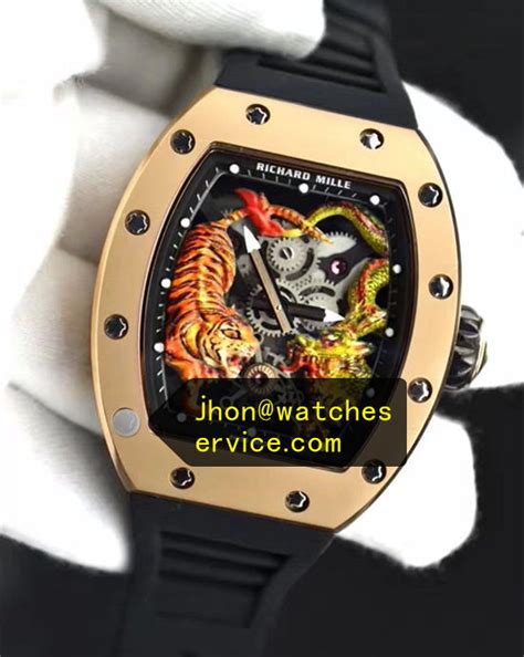 Order now from bovic and have it delivered straight to your doorstep. Richard Mille RM 57 Dragon Tiger Gold Replica Watch : Find ...