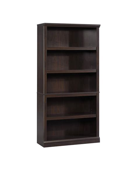 Sauder Jamocha Wood 5 Shelf Bookcase 410375 Hrazda