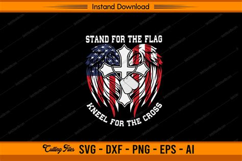 Stand For The Flag Graphic By Sketchbundle · Creative Fabrica