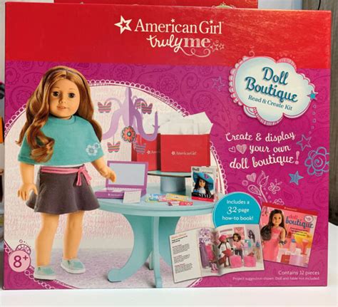American Girl Doll Truly Me Doll Boutique 32 Piece Read And Create Kit