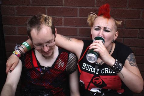 Culture Clash In Blackpool As Punks Gather For The Rebellion Festival 2011
