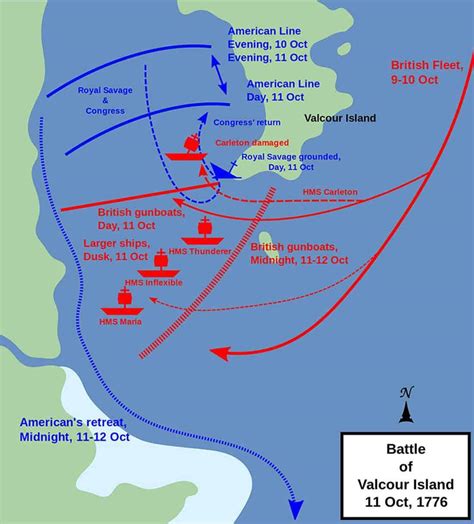 It included two crucial battles, fought eighteen days apart, and was a decisive victory for the continental army and a. Battle of Valcour Island • American Revolutionary War