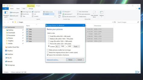 How To Batch Resize Multiple Images In Windows 10