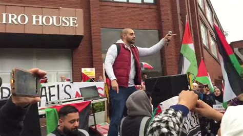 Lowkey Performing At Elbit Oldham Long Live Palestine Youtube