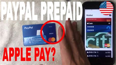 Can You Use Paypal Prepaid Debit Mastercard With Apple Pay Wallet 🔴