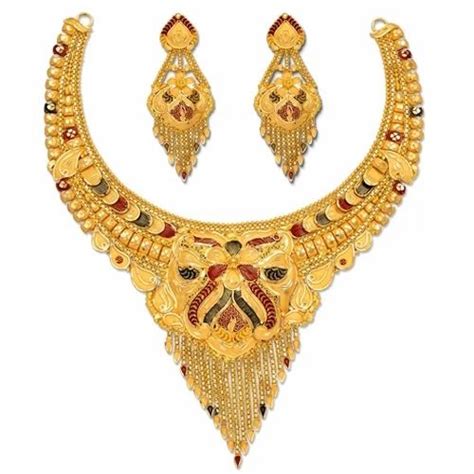 Gold Plated Necklace Set At Best Price In Chennai By Bipin Jewellers