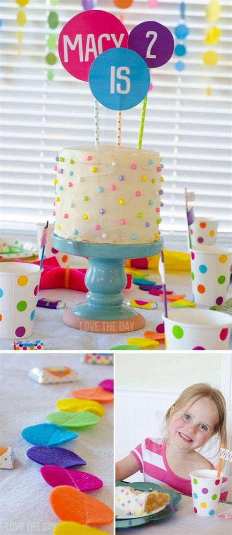 Polka Dot Birthday Party By Love The Day