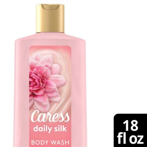 Caress Daily Silk White Peach And Orange Blossom Body Wash 18 Fl Oz