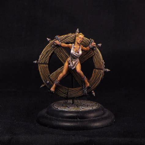 Wheel 28mm Wargame Miniature Female Medieval Witch Bdsm Etsy Canada