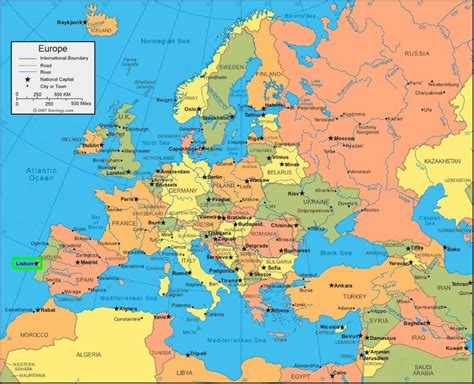 Kaufen sie jetzt ihre lissabon karte! Lissabon-Karte Europa - Lissabon-Portugal-Karte Europa ...