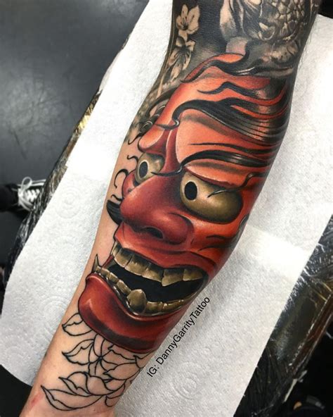250 hannya mask tattoo designs with meaning 2020 japanese oni demon hannya mask tattoo
