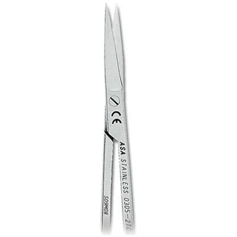 Ao 0305 2tc Scissors Gum Iris 2tc Curved With Tungsten Carbide