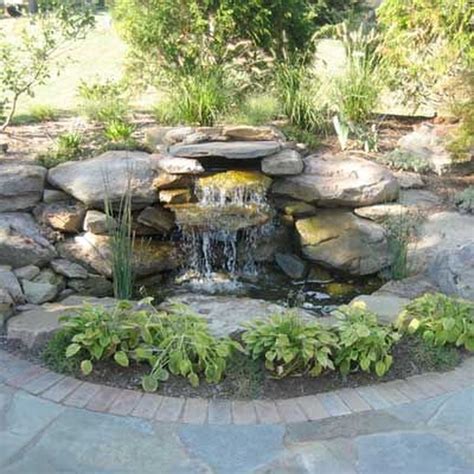 41 Awesome Small Waterfall Pond Landscaping Ideas Backyard Homishome