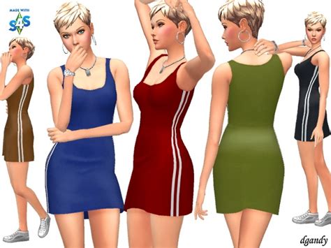 Dress 20200610 By Dgandy At Tsr Sims 4 Updates
