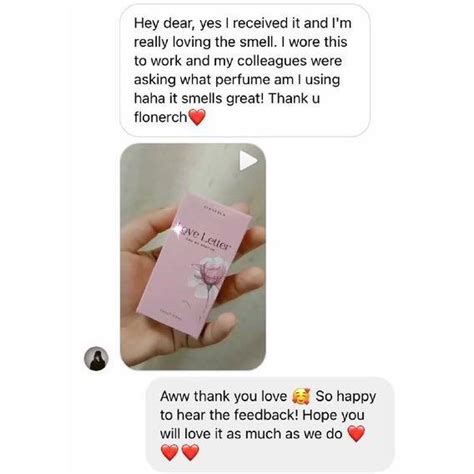 Flonerch Love Letter Eau De Parfum Edp Beauty And Personal Care Fragrance And Deodorants On Carousell
