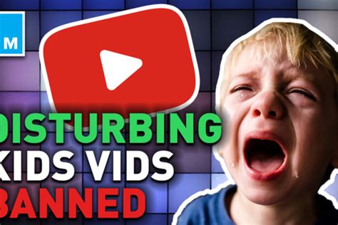 Youtube Bans Intentionally Disturbing Kids Videos