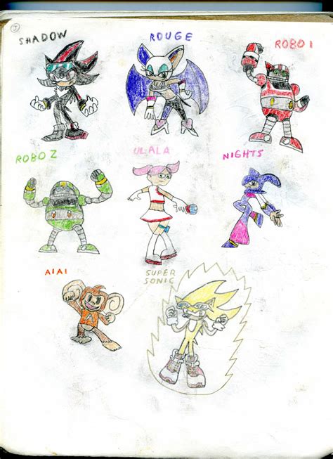 Sonic Riders Characters 2 By Tomyucho On Deviantart