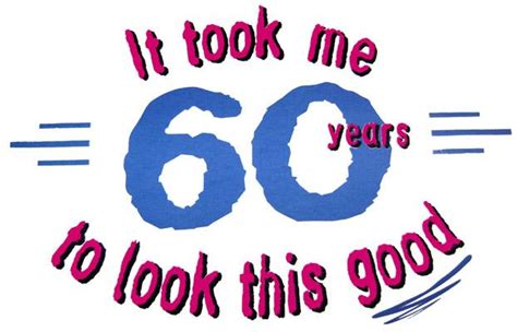 Funny 60th Birthday Clip Art
